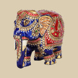 Rangoli Hathi - Sculpture in Wood
