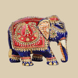 Rangoli Hathi - Sculpture in Wood