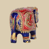 Rangoli Hathi - Sculpture in Wood