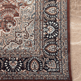 Nivara - Hand Knotted Wool Rug in Rust/Ivory